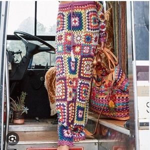 Spell Carnaby Crochet Skirt